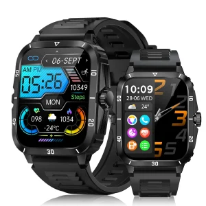 Hot Sale 3atm Ip68 Outdoor Sport Smart Watch Running Swimming Health Monitor V71 Design Your Own Logo Screen Smart Watches