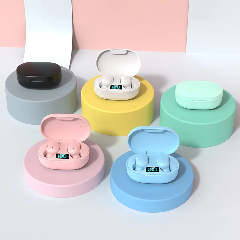 Wireless Earphone A6s For Earbuds Bt 5.0 Tws Headsets Noise Cancelling Mic