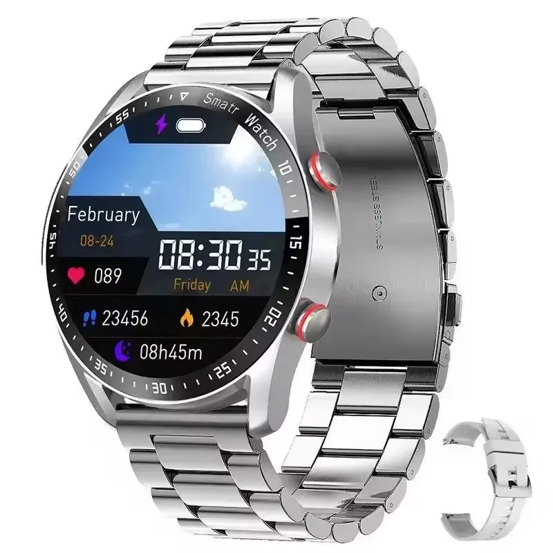 Hw20 Smart Watches Answer Call Heart Rate Blood Pressure Monitoring Message Reminder Waterproof Touch Screen Smartwatch For Men