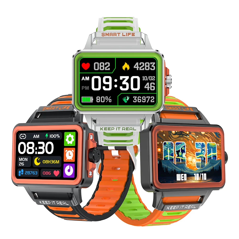 2024 Fashion Smart Watch 1.57inch Large Screen Sleep Monitoring Fitness Bracelet Smart Watch S666