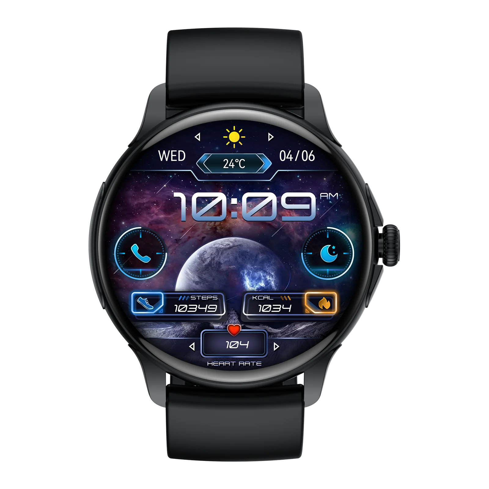 Ip68 Amoled Sports Running Smartwatch Amoled Touchscreen Display Smart Watch With Silicone Band Smart Watch For Men Women