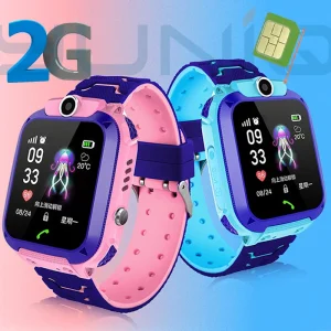 Yuniq Low Price Kids Smartwatch Daily Waterproof Sos Call Lbs High Quality Antil-lost Smartwatch Baby 2g Sim Card Q12