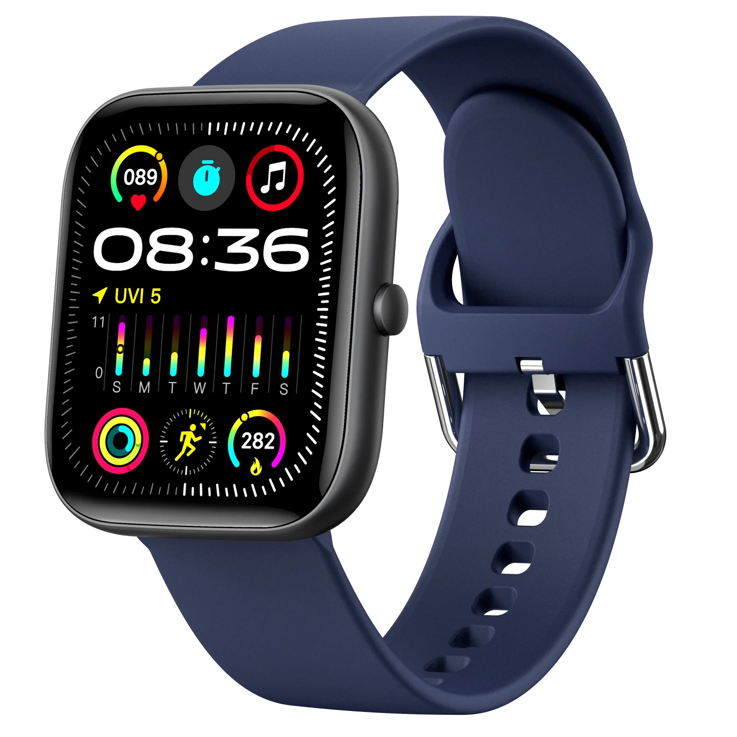 New Smart Watch C08 Touch Screen Watch Smart For Men Women Dynamic Heart Rate Fitness Health Smartwatch 2025