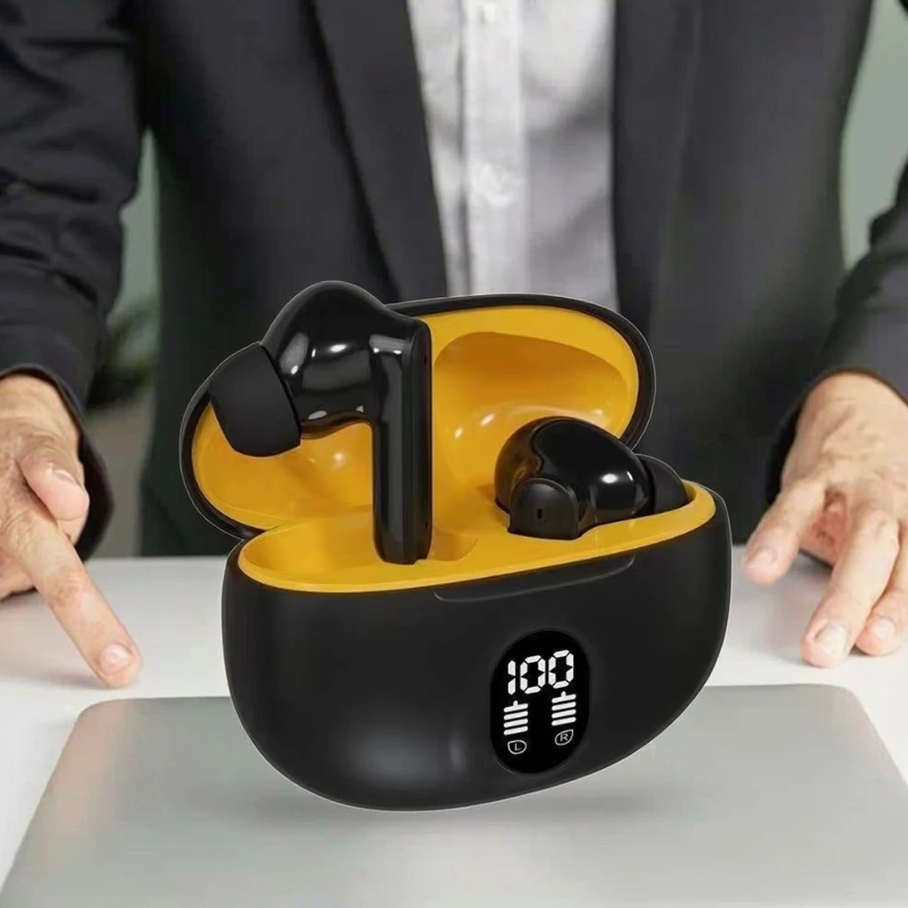 895b Trending Wireless Tws Earbuds For Sports & Travel Led Battery Indicator Hifi Noise Cancelling Gaming Earphones & Headphones