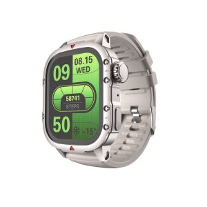 Hot M63 AMOLED Smart Watch rectangle screen front view