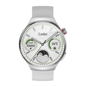 1.5 inch round screen smart watch front view