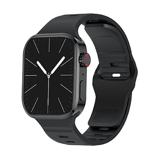 Smartwatch Display Showing Health Data