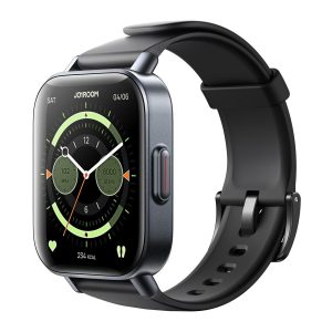 Joyroom Waterproof Smartwatch displaying heart rate on Amoled screen