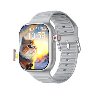 K21 Smartwatch front view with Amoled display active