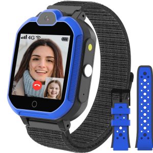 Kids GPS Smartwatch with Amoled Display and Phone Features
