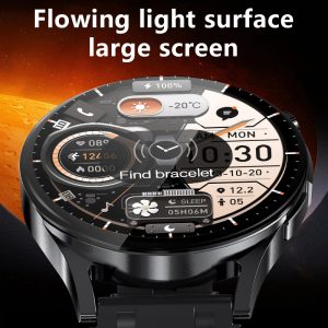 Wearfit Gpt Smart Watch Amoled Display Close-up