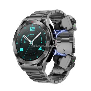 Luxury 1.43 inch round AMOLED fitness sports smartwatch front view