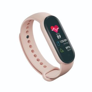 M6 Multi-Sport Heart Rate Smart Bracelet front view with IPS display