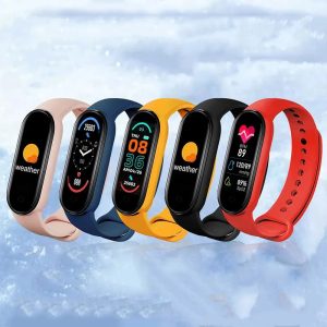 [Hot Item] M6 Smart Watch Global Version My Band 6fitness Bracelet Blood Pressure Smartwatch M6 Clock Watches Wristband