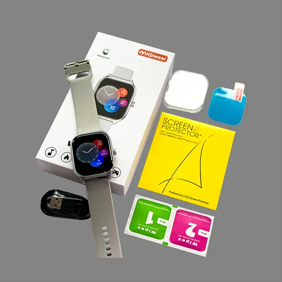 Multi-Mode Smart Watch and Wireless Earplug Combo Packaging