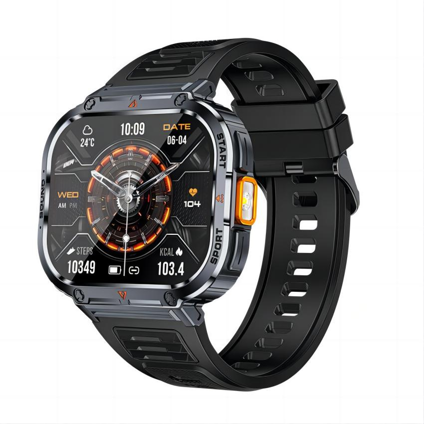 Nx23 Sports Smart Watch AMOLED Display Front View