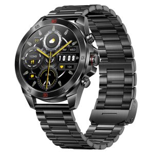 [Hot Item] Nx1 PRO Luxury Metal Business Smart Watch Health Monitoring Bluetooth Calling Waterproof Sports Watch