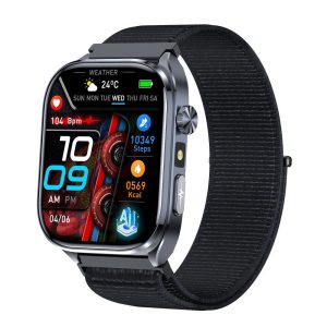 [Hot Item] OEM Ai Gpt ECG Smart Watch with 2.0inch Display Fatigue Hrv Detection Health Tracker Flashlight IP68 Waterproof Smartwatch 2025