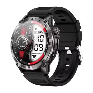 Outdoor waterproof smartwatch with AMOLED display and GPS