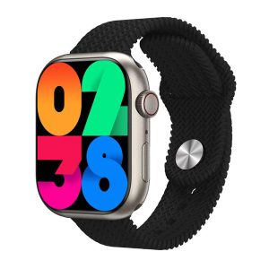 Fashion Smartwatch with 2.13 inch Amoled display showing phone check screen