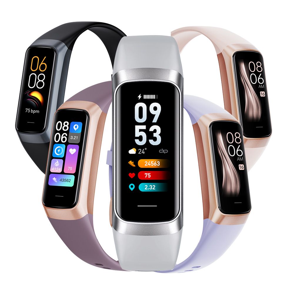 Premium C60 Amoled Smartwatch front view with fitness tracking screen