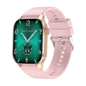 Premium T98 AMOLED Smart Watch front view displaying vibrant AMOLED screen