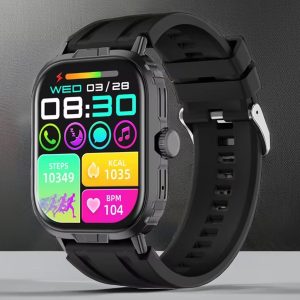 Premium Waterproof Bluetooth Smart Watch front view