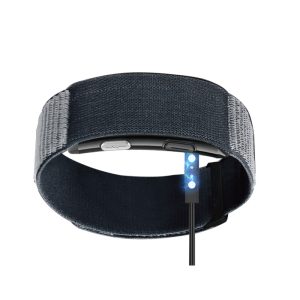 Screenless smart bracelet for ECG heart rate and blood pressure monitoring