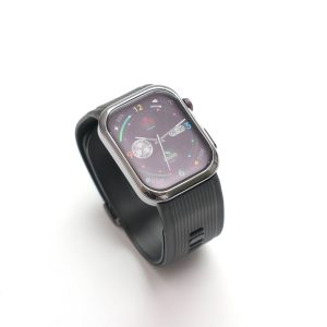 High precision sensor smart watch with OLED display on wrist
