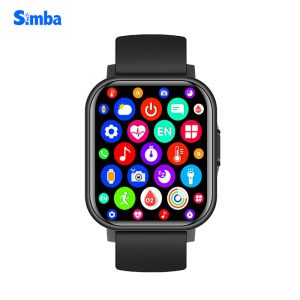 Simba smartwatch with 356 x 400 OLED HD display screen