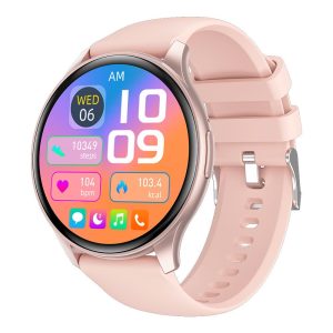 Waterproof Sports Smartwatch with Bright AMOLED Display