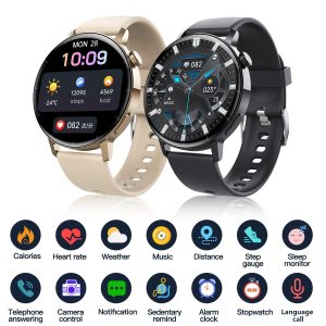 [Hot Item] Smartwatch Fitness Tracker Waterproof Health Smart Wristband Heart Rate Monitor Android Ios Watches