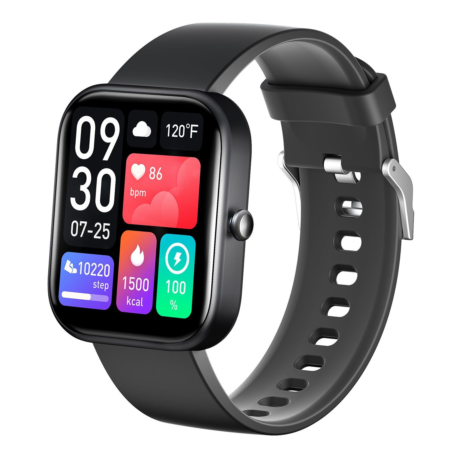Starmax 100 Sports Modes Smartwatch Amoled Touch Screen Front View