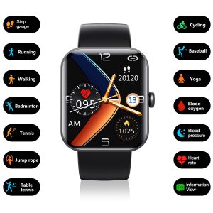 [Hot Item] Step Counting, Distance, Calories, Heart Rate, Blood Oxygen Men Smartwatch