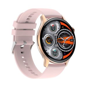 Stylish smart fitness watch with Amoled display