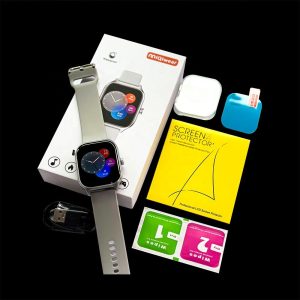 Waterproof stylish smartwatch with Amoled display for men and women