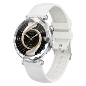 Stylish Women's HK88 Smart Watch front view with AMOLED display