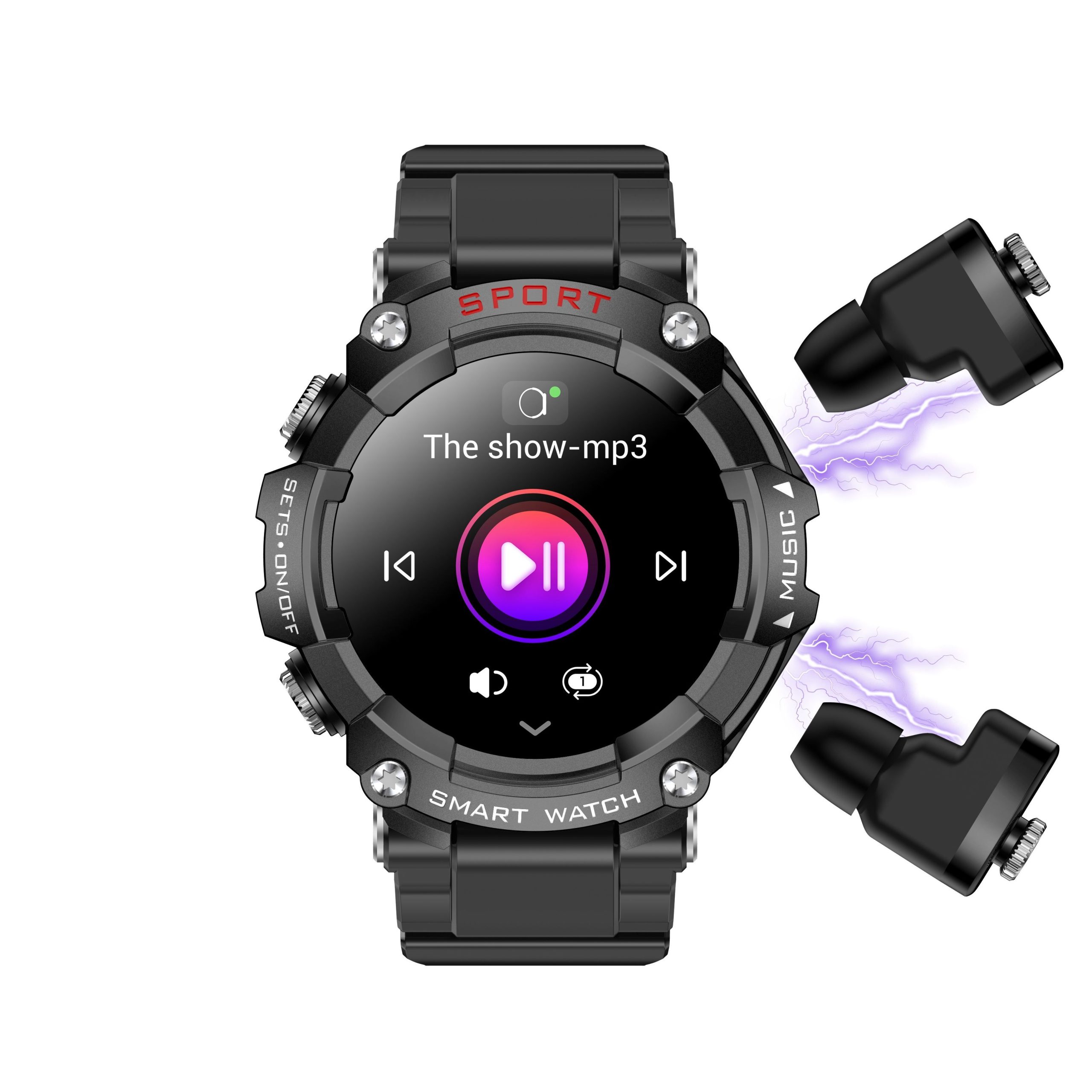 T96 Bluetooth Call Smart Watch with Amoled Display
