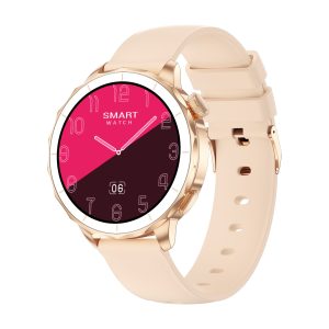 2025 new round-screen smartwatch C30 showing AMOLED display