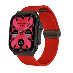 Bluetooth Sports Smartwatch displaying blood pressure measurement