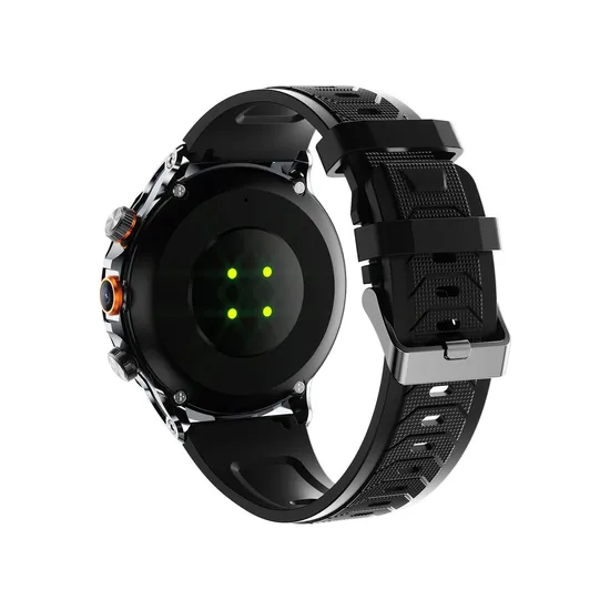 Ultimate Gaming H18 smartwatch worn during outdoor gaming session