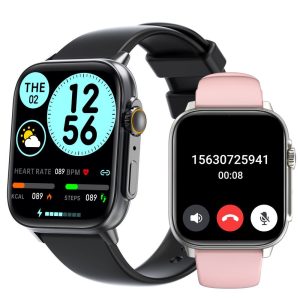 Ultimate Watch 1.96 inch AMOLED touch screen smartwatch front view
