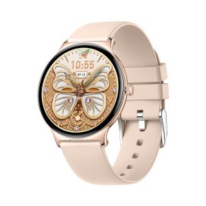 Ultra Thin Women Smart Watch V89 with silicone strap and 1.43 inch AMOLED screen