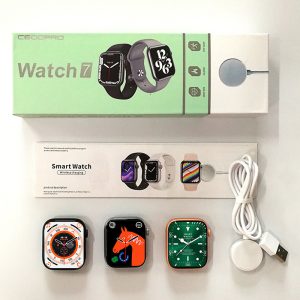 [Hot Item] Watch 7 Smart Watch Wrist 1.83 Inch Screen Full Touch Screen Bluetooth Call Heart Rate Exercise Information Reminder Smartwatch for C600PRO