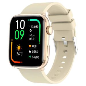 Waterproof Fashion T92 Smartwatch for Men showing AMOLED display