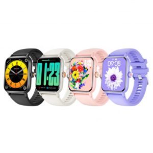 Waterproof fitness tracker smartwatch with Amoled display