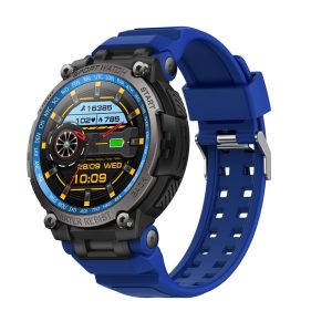 Waterproof smart watch with AMOLED display and Bluetooth calling