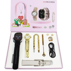 [Hot Item] Waterproof Upgrade for Men and Women Blood Pressure Exercise Tracking Pedometer 2.02 Large Screen Smart Watch