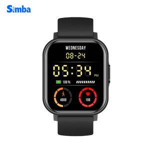 Wholesale full touch screen sports waterproof smartwatch front view