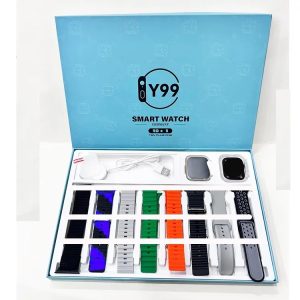 [Hot Item] Wholesale Y99 Ultra Smartwatch Gift Suit with 10+1 Strap and Watch Case Smart Watch